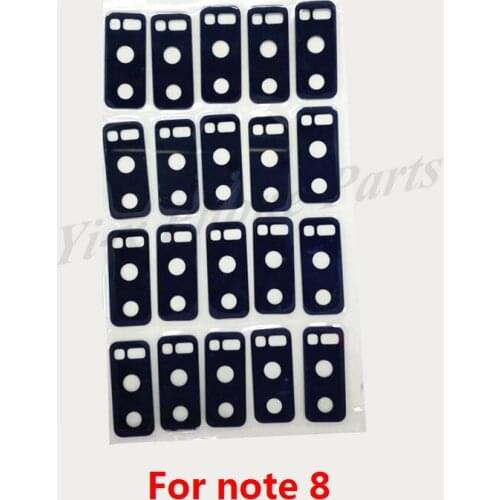 2PCS For Samsung Galaxy Note 8 Note8 Back Camera Glass Lens with Adhesive Sticker