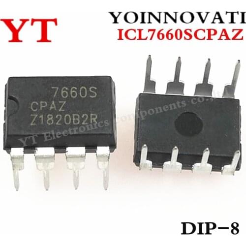 20pcs ICL7660SCPAZ ICL7660 IC REG SWITCHED CAP DBL INV 8DIP Best quality