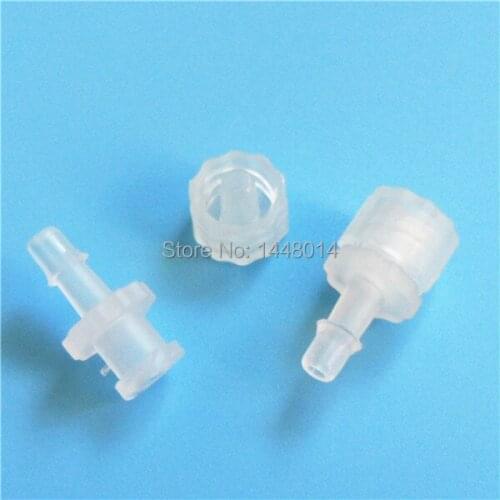 20pcs/lot best quality eco solvent printer ink pipe connectors ink tube connector (for ink 4*6mm ink tube)