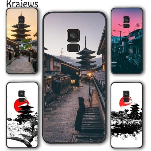 Krajews Kyoto Japan Old Capital Phone Case Cover For Samsung Galaxy S5 S6 S7 edge S8 S9 S10 E lite S20 plus ultra Note funda
