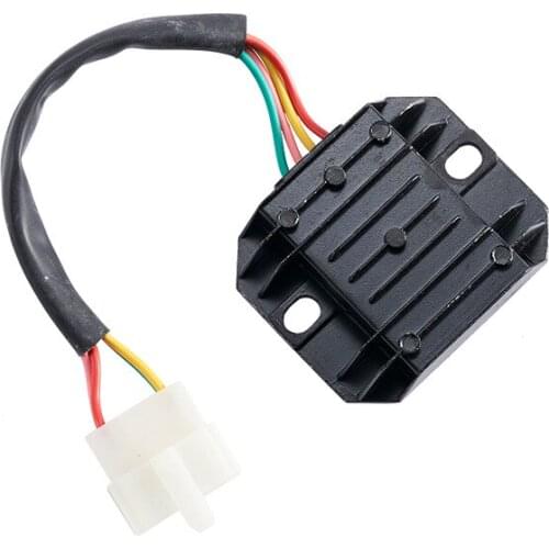 Scooter Four-wire Voltage Regulator GY6-125 Moped Regulator Parts