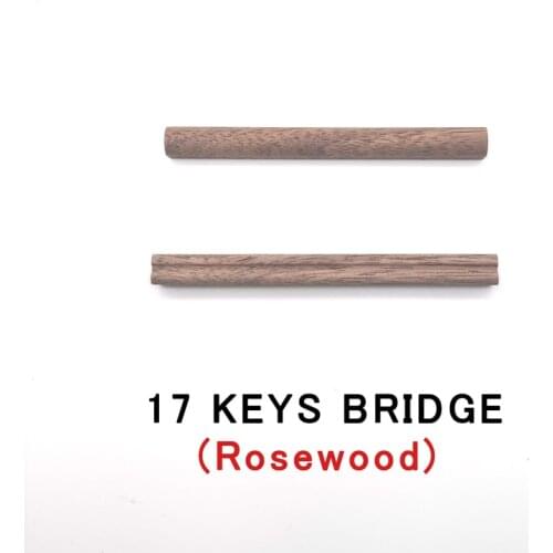 DEXINOR Hobby 17 key DIY Kalimba Bridge Wood Rosewood Thumb piano Mbira 21 keys wood music Accessories