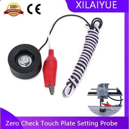 Mach3 Tool CNC Z Axis Router Mill Zero Check Touch Plate Setting Probe Setting Probe Milling 35mm CNC Engraving Machine Tools