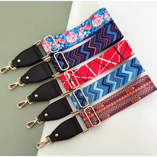 HJKL PU Shoulder Bag Strap For Crossbody Women gift Accessories Nylon Belt Straps gift Bag Wide Striped Handles Adjustable Strap
