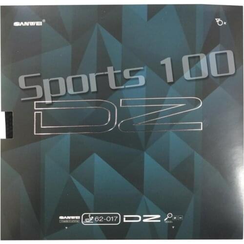 2019 New SANWEI DZ Pips-long (DIZZY, Tenacious Pips, ITTF Approved) Table Tennis Rubber Pimples Long Topsheet OX without Sponge