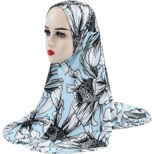 2021 New Ethnic Style Malay Pullover Tam-O'-Shanter Fashion Hemp Crystal Print Veil Female Hui Headscarf