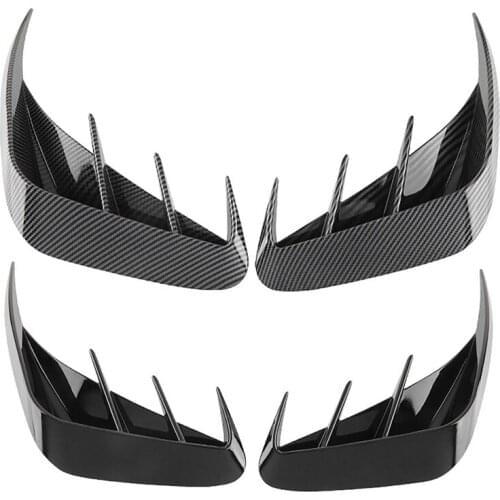 Pair Rear Bumper Spoiler Air Vent Trim Cover For-BMW 3 Series G20 G28 2019-2021 Auto Spoiler Decor