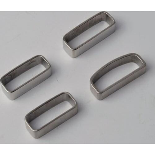 DIY Stainless Steel Belt loops Mens Casual Leather Craft Hardware Metal Belt loops Sewing Fashion Jeans Accessories 35mm/40mm