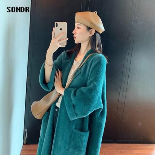 QIAOXICUN Women's Knitted Coats