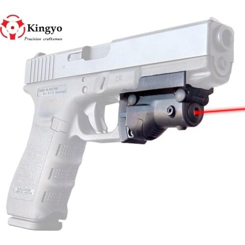 Tactical 5mw Red Laser sight Scope red dot for Glock 19 23 22 17 21 37 31 20 34 35 37 38 Pistol Rifle Airsoft Hunting