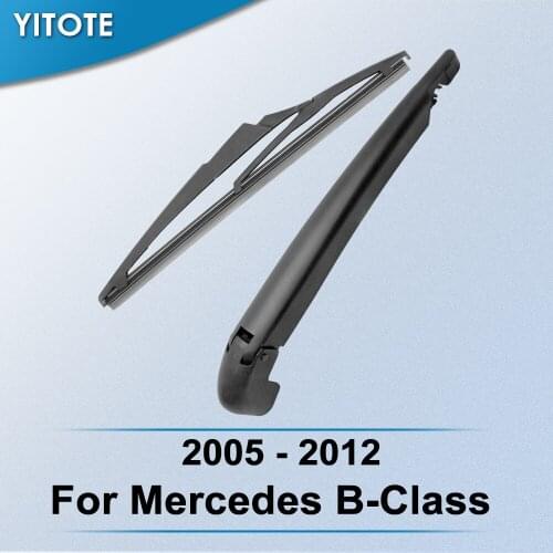 YITOTE Rear Wiper & Arm for Mercedes B-Class W245 from 2002 to 2015