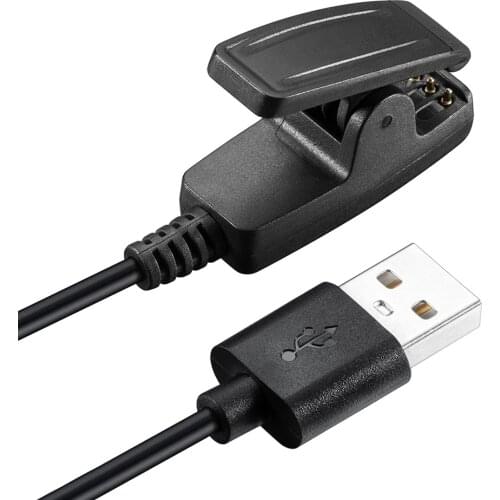 Charging Cable Data Clip Cradle Charger For Garmin Forerunner 35 235 630 230 735XT Smartwatch Charger For Garmin Vivomove HR