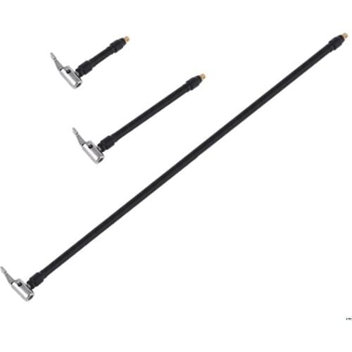 Locking Air Chuck with Air Hose Inflator Adapter for bike, motorcycle, car tire