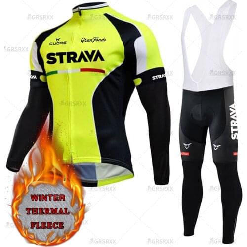 RAVA Winter Cycling Set Windproof Keep Warm Cycling Clothing MTB Anit-UV Breathable 5D Gel Padded Cycling Suits For Men