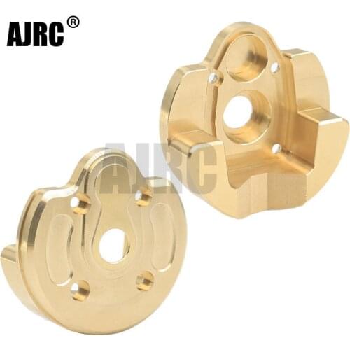 2PCS Portal Steering Knuckle Heavy Brass Cup for RC Crawler Axial SCX10 III AXI03007 & Capra 1.9 UTB AXI03004 Upgrade Part
