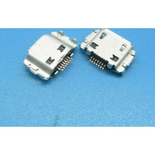 5pcs for Samsung B7722 B7722i C3530 I5700 I5800 580 I717 I7500 I8000 I8510 7pin micro USB jack socket type-B Charge Connector
