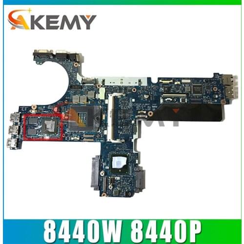 AKemy Laptop Motherboard For HP Elitebook 8440W 8440P Mainboard 594026-001 KCL00 LA-4901P N10M-NS-S-B1 QM57 DDR3