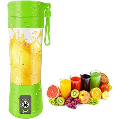 400ml Portable Blender USB Rechargeable Fruit Vegetable Juice Cup Bottle Mixer Electric Juicer mixer Kitchen food processor