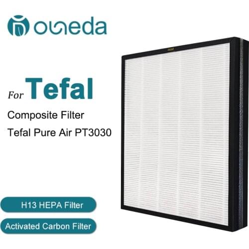 1 PC for Tefal Pure Air PT3030 Hepa Filter Activated Carbon Filter Composite Filter Exhaust Filter Dust Filter