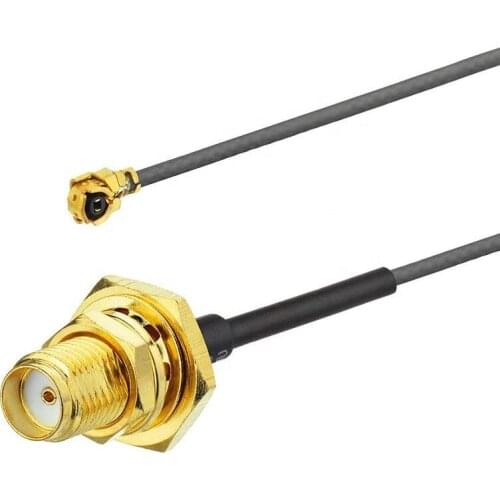 Original Communication Cable Accepts Customized Ipex Mhf4 to Rp-Sma Female Antenna Pigtail 0.81 Cable Suitable for Ngff M.2 W
