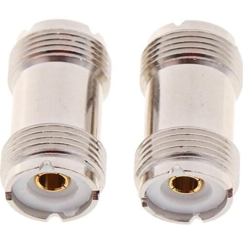 M SL16 PL259 female SO-239 to SO239 female jack in series RF coaxial adapter connector high frequency adapter RF 1pc