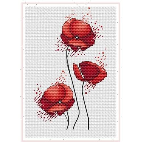 M210247Home Fun Cross Stitch Kit Package Greeting Needlework Counted Kits New Style Joy Sunday Kits Embroidery