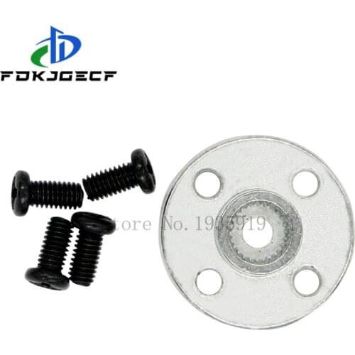 Metal Steering Gear Disc Stent 25T Servo Arm Round Type for MG995 MG996R RC Robot Car
