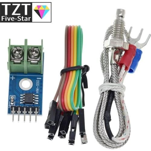 TZT MAX6675 Module + K Type Thermocouple Thermocouple Senso Temperature Degrees Module for arduino