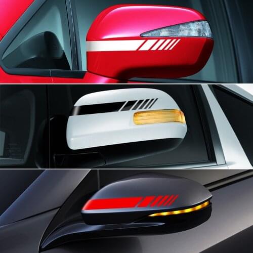 Car Rearview Mirror Stickers For Renault Megane 2 3 Duster Logan Clio 4 3 Laguna 2 Sandero Scenic 2 Captur Fluence Kangoo