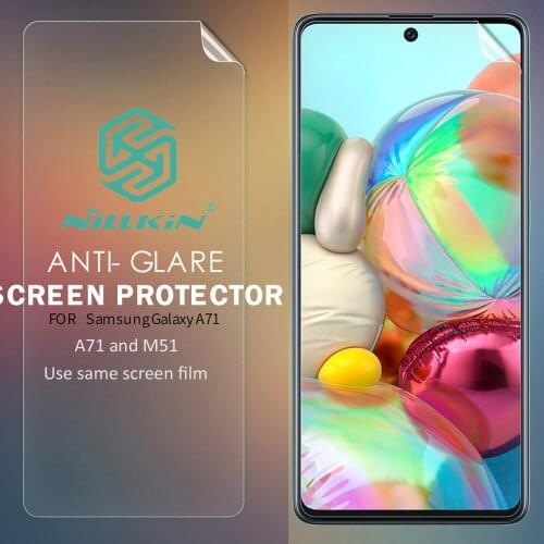 Nillkin HD Clear Transparent Matte Screen Protective Guard Soft Film For Samsung Galaxy M51