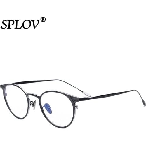 Retro Brand Designer Round Metal Polarized Sunglasses for Men Women Hand-made Vintage Lennon Glasses Classic Eyewear