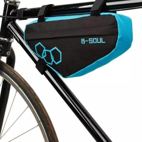 Mountain Bike Bag Cycling Triangle Pouch Waterproof Bicycle Frame Front Tube Bags Bike Frame Holder Saddle Bag Bike Accessories