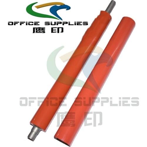 1Set Fuser Film Belt Sleeve And Lower Fuser Pressure Roller for Konica Minolta Bizhub C554 C654 C754 C554e C654e C754e