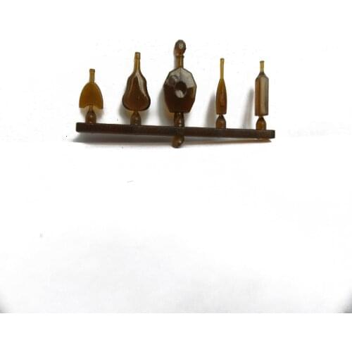 100pcs/lot 1/25 Scale 2018 New Red Wine Glass Hot Sale In Architecture Model Building Indoor Design