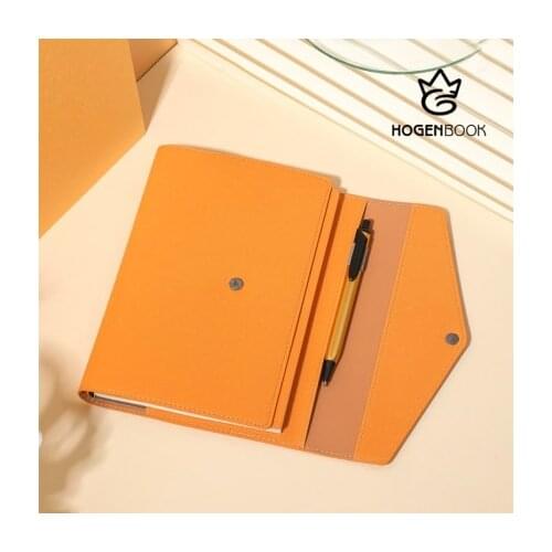 Agenda 2020 Dot Grid Line Blank Planner Notebook With Pen Organiser Diary A5 PU Leather Luxury Soft Notepad Journal Stationery