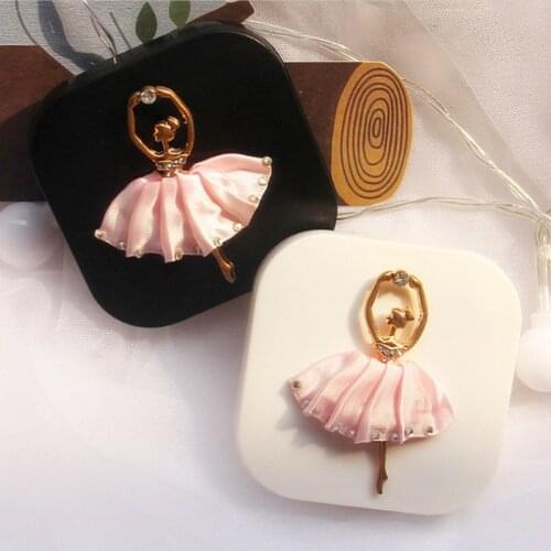 Contact Lens Case With Mirror For Girl Contact Lenses Box Holder Container Cute Lovely Travel Kit Box Women