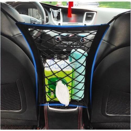 Interior Seat Gap Pocket Holder Storage Bag Mesh Nets For Lexus GX 470 GX470 2004 2005 2006 2007 2008 2009 Organizer Accessories