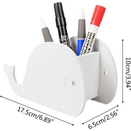 Creative Elephant-shaped Pen Holder Cartoon Whale-shaped Students Stationery Storage Holder Large Capacity Office Supply