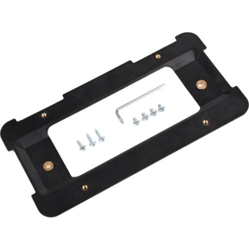 Rear Bumper License Plate Bracket Mount Frame Tag Holder Base with Screws & Wrench Compatible for Bmw 1/2/3/4/5 Series X5 X6