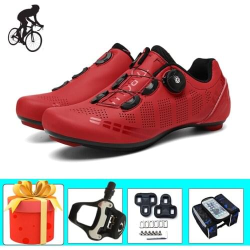 Road Bike Sneakers Add Pedals Men Women Bicycle Riding Shoes Wear-resistant Breathable Zapatos Ciclismo Unisex Racing Flat Shoes