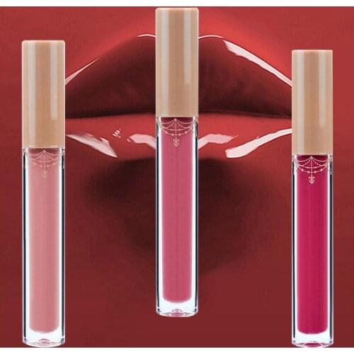 Matte Long Lasting Non Sticky Moisturizing Liquid Lip Gloss Lipstick Cosmetic Non-sticky texture Lasting Shiny Moisturizing