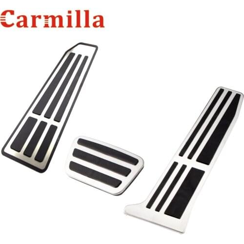 Carmilla Non Slip Car Pedals Gas Brake Pedal Cover for Toyota Camry 2018-2021 Avalon RAV4 2019-2021 for Lexus ES GS 2018-2021