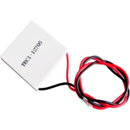 NEW-TEC1-12705 Thermoelectric Cooler Peltier 40X40mm TEC12705 Peltier Elements Module for Cooler Radiator