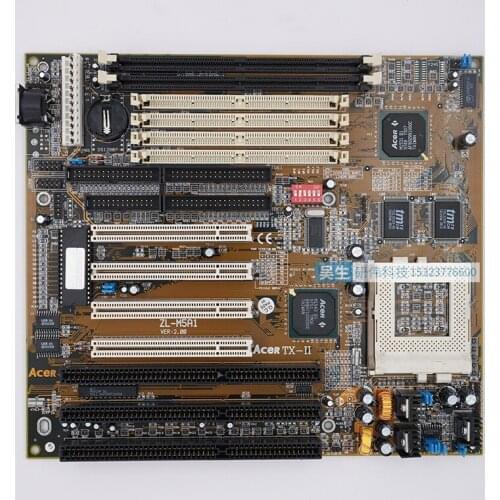 Industrial control panel TX-II ZL-M5A1 VER:2.00 586 4 PCI 3 ISA
