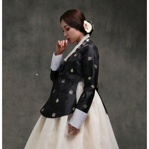 Hanbok Dress Korean Traditional Costume Royal Ethnic Wedding Party Costume