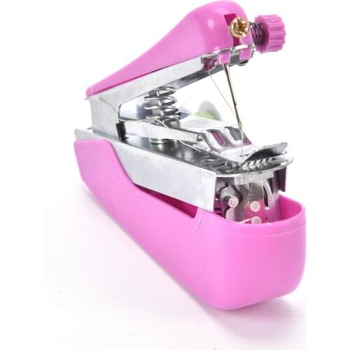 Popular lovely Cordless Hand-held Clothes Sewing Machine Home Travel Use tools