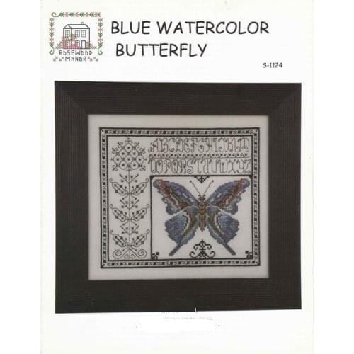 Lovely kit 19-20 Cross stitch Handmade 14CT Counted Canvas DIY,Cross-stitch kits,Embroidery Magazine-1124 Butterfly 31-28
