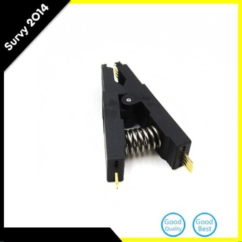 Programmer Clip SOP8 SOP SOIC 8 SOIC8 DIP8 DIP 8 Pin IC Test Clamp 1PCS