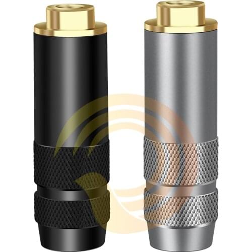 QUEYINFANG 4.4mm 5-pole Female Plug Good Insertion Force 4.4mm 5 Poles Female Plug Copper Gold-plated 5 Welding Points