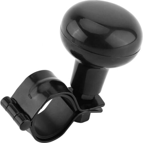 Car Heavy Duty Steering Wheel Knob Spinner Handle Ball Car Accessories Black Universal